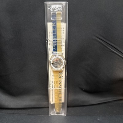 Swatch Quartz GZ157 Jelly D.C. Daimler Chrysler Special Edition Watch 1998 NEW