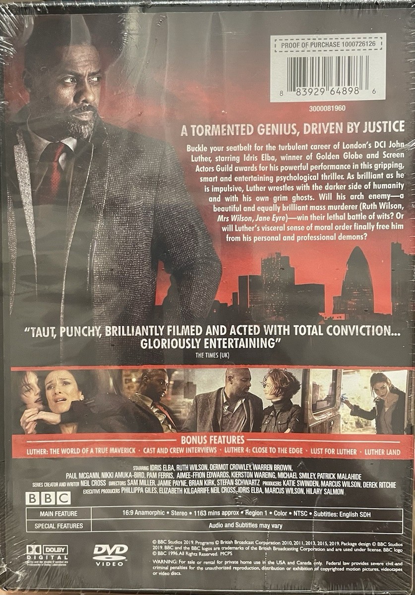 CD Luther - Complete Series 1-4