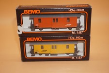 Bemo Spur H0m 2265 2270 Werkzeugwagen Güterwagen Gesamt 2 Stück