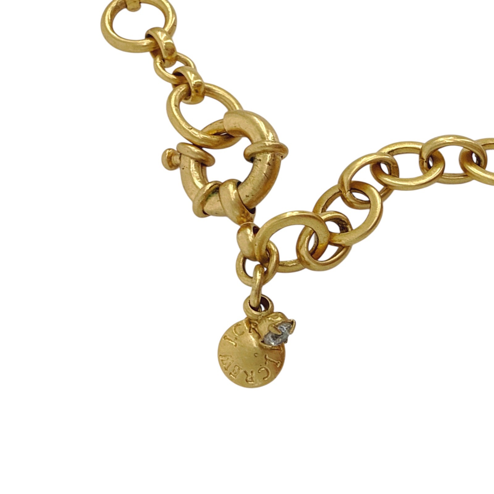 J.CREW Crystal Venus Flytrap Statement Necklace &… - image 8