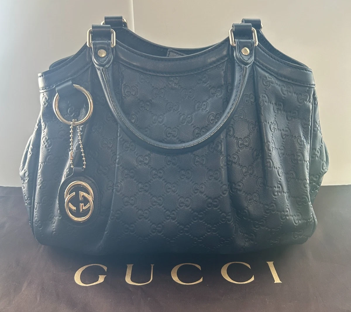 Gucci Blue Bags & Handbags for Women for sale | eBay