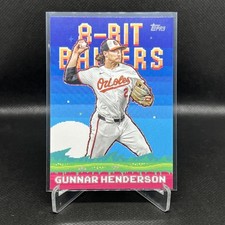 2025 Topps Series 1 Celebration - Gunnar Henderson 8-Bit Ballers #8B-10 Orioles