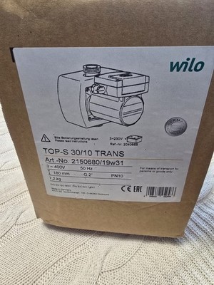 Wilo Top S30/10 Umwälzpumpe Heizungspumpe NEU und Originalverpackt OVP