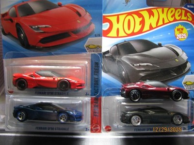 2025 Hot Wheels Ferrari SF90 Stradale - PICK ONE, w/Real Rider