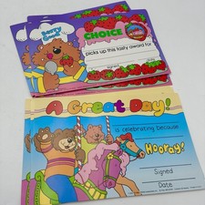 Vintage 80s TREND Awards Scratch Sniff Lot 17 Strawberry Bears No Stickers