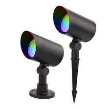 Led Landscape Outdoor Spot Light with Anti-Glare Cap - Heavy Duty Waterproof 