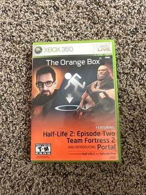 The Orange Box Half Life 2 (Xbox 360, 2007) No Manual! Tested & Works