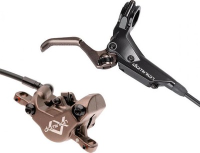Hayes Bremse Dominion A2 SFL VR schwarz/bronze - kraftvolle XC & Trail Scheib...