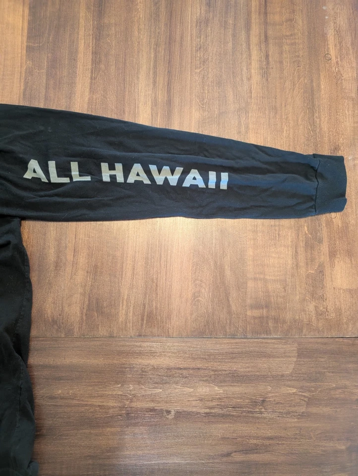 Vintage RVCA BJ Penn All Hawaii Men's LS T-shirt Large Unique Collectible - Image 2 of 4