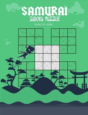 dianna - samurai sudoku puzzle books for adults  500 easy /medium /Har - X555z