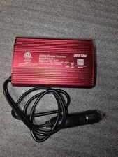 BESTEK 300W Car Power Inverter DC 12V to 110V AC Model MRI3011BU