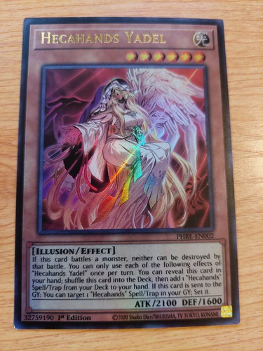 Hecahands Yadel PHRE-EN002 Ultra Rare Phantom Revenge