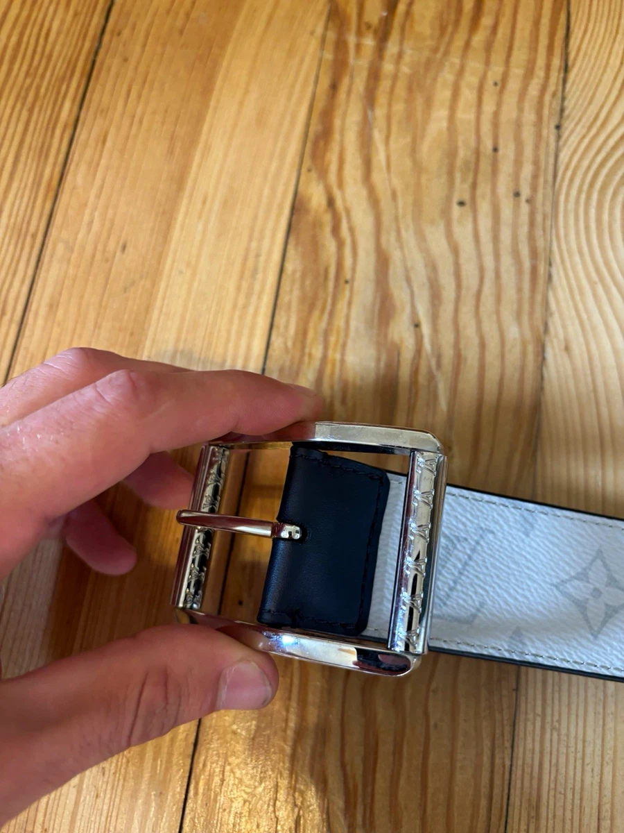 Louis Vuitton Leather White Belts for Men for sale | eBay