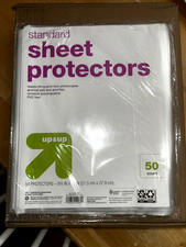 up up standard sheet protectors 8.5 x 11