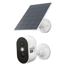 aosu 2K Solar Camera Outdoor Wireless, Cameras for Home Security, WiFi Camera...