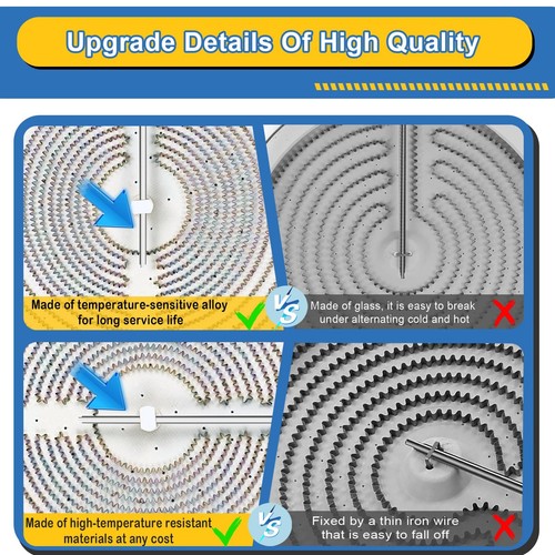 Upgraded WB30T10133 Range 9" Dual Radiant Surface Element Compatible with GE ... - Picture 5 of 6