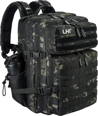 Mochila Táctica Para Hombre Grande 45L Militar Impermeable Deporte Al Aire Libre