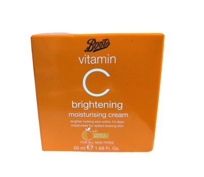 Boots Vitamin C Brightening Moisturising Cream 50ml
