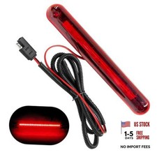 Third Brake Light, 12V Waterproof High Mount Vehicle Stop Lights Assembly with