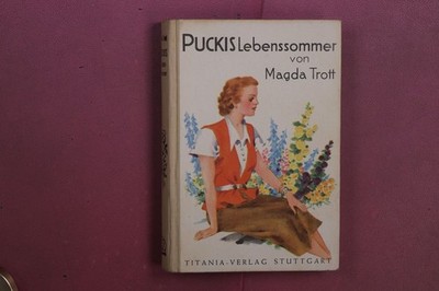 425241 Magda Trott PUCKIS LEBENSSOMMER Titania-Verlag Eine Erzählung für junge