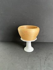 Beautiful Hand Turned Box Elder Wooden Bowl Artist Signed 2012