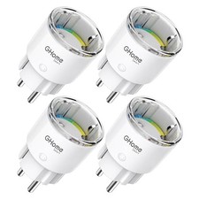 GHome Smart WLAN Steckdose mit Strommessung M...