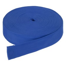 50Yardx1 1/2" Width Nylon Webbing Strap Poly Flat Webbing Strapping Bright Blue