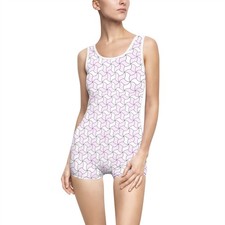 Lady's Vintage Style Swimsuit