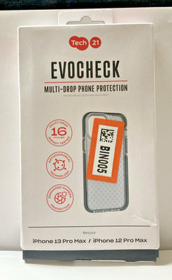 Tech21 Evocheck Multi-Drop Protection Case for iPhone 12 / 13 Pro Max - black