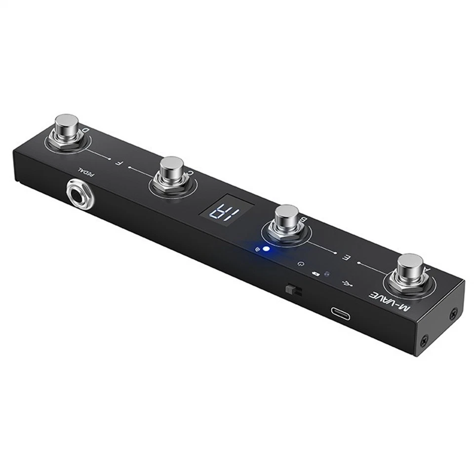 M-VAVE Wireless Portable MIDI Foot Controller intelligent APP Control DC 5V - Image 4 of 4