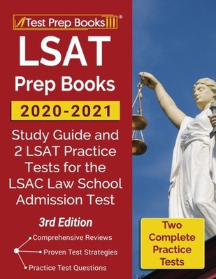 Test Prep Books - LSAT Prep Books 2020-2021  Study Guide and 2 LSAT Pr - X555z