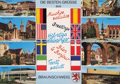 D299800 Die Besten Grusse aus Braunschweig. Dom. Anco. Multi View