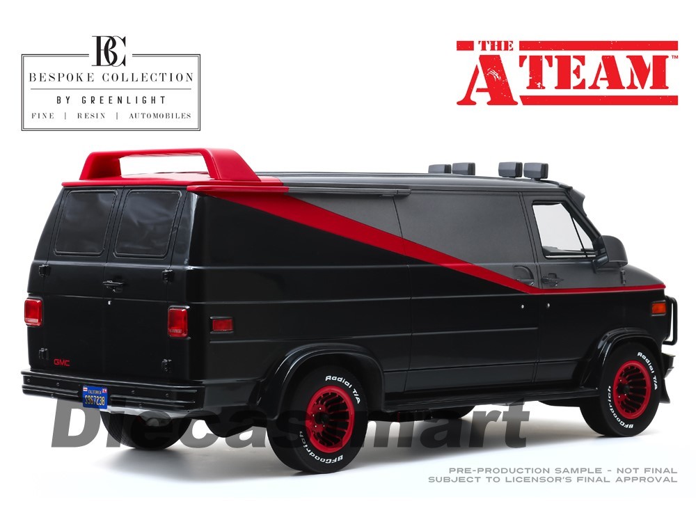 Greenlight 1:12 Bespoke Collection The A Team 1983 GMC Vandura