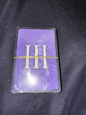7 Seven Wonders Board Game 3 III Cards Replacement Game Pieces NEW Sealed X12