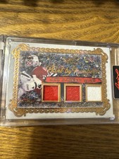 Leaf Art of Hockey Paint by Numbers Ed Belfour Triple Game Used Jersey Relic /45