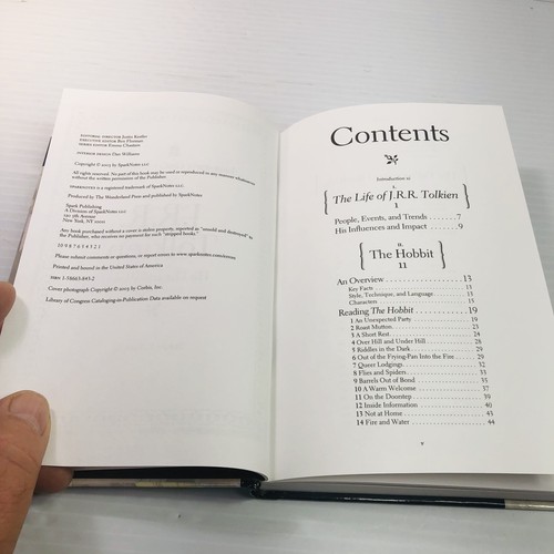 Sparknotes J. R. R. Tolkien: His Life and Works Library of Great Authors 1ST ED - Picture 5 of 11