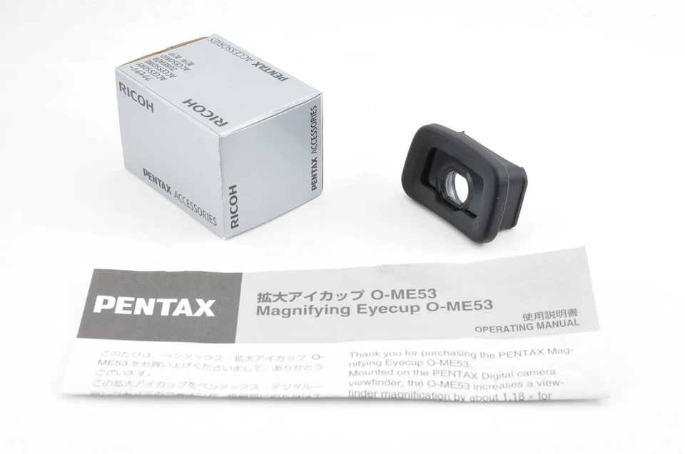 *Como nuevo en caja* Ocular de aumento PENTAX O-ME53 x1,18 K10D, K20D, K-7, K-5 #0810_g Foto 2 de 4