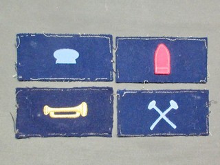 Original 1902 era Chevrons Four different