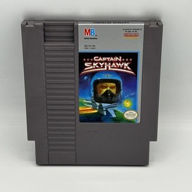 Captain Skyhawk (Nintendo Entertainment System, NES, 1989) Juego, Funda y Manual