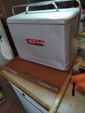 K&M Knapp Monarch Therm a Chest Cooler Ice Chest para picnics años 50 vintage