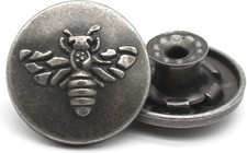 20 Sets Jean Buttons Replacement, 18mm Metal Buttons Tack Pant Buttons Replaceme