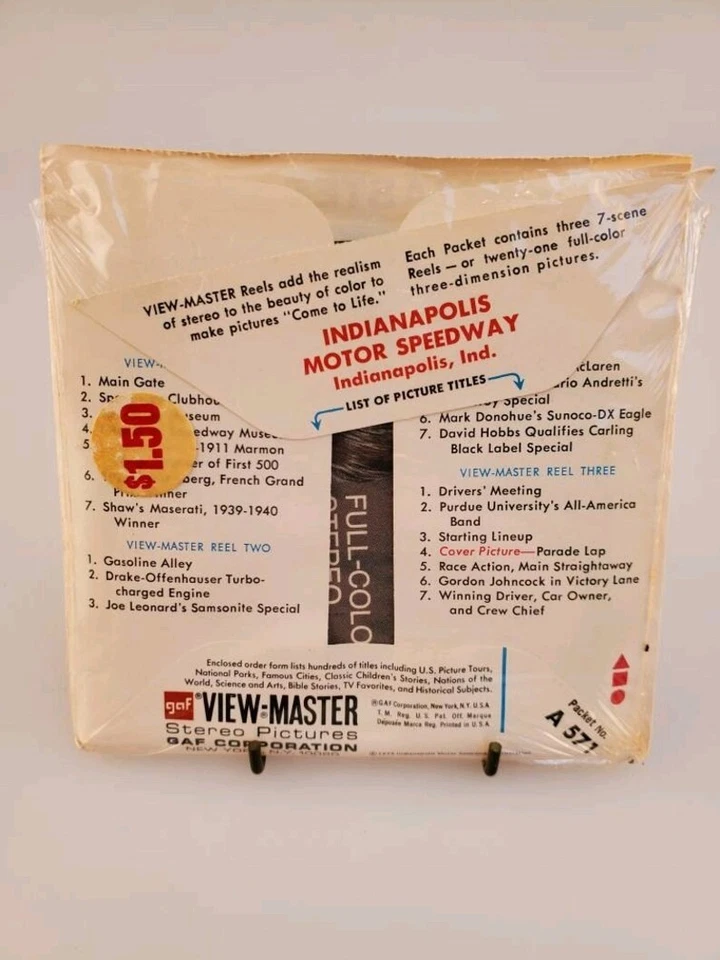 Rare Sealed The Love Bug B 501 Walt Disney GAF View-Master Showtime - Image 4 of 4