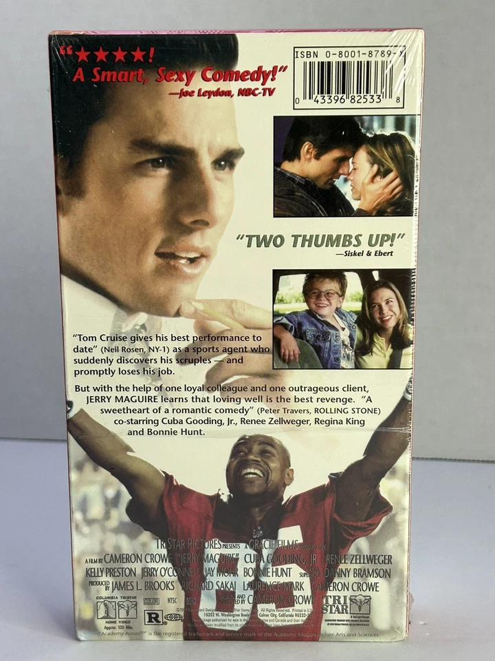 Jerry Maguire (VHS, 1997) Sealed, NEW! - Image 2 of 4