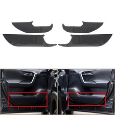 4 Pcs Car Door Anti Kick Pad Protection Cover Trims For Toyota RAV4 2019-2023