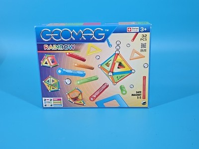 GEOMAG RAINBOW  32PCS Magnetische Bausteine für Kinder SWISS MADE 3+