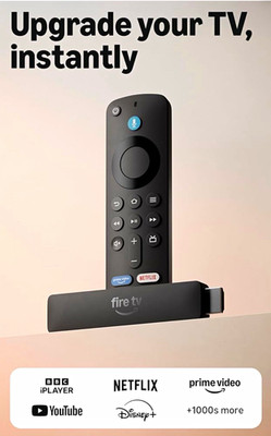 Amazon Fire TV Stick (neueste Gen) Free und Live TV, Alexa Sprachfernbedienung