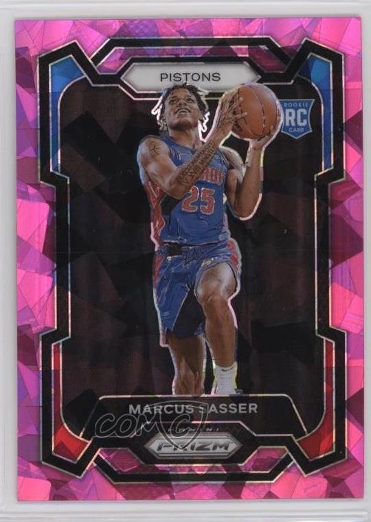 2023-24 Panini Prizm Pink Ice Prizm Marcus Sasser #174 2l4