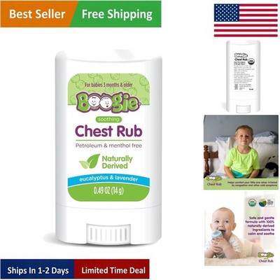 Comforting Chest Rub for Babies - 0.49 oz of Soothing Eucalyptus Stick
