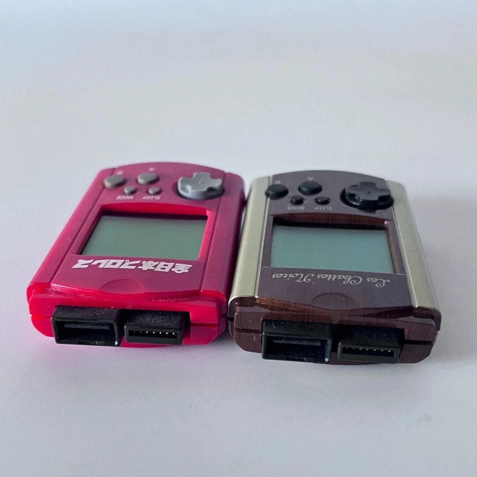 DC Visual Memory Sakura Wars & All Japan Pro Wrestling Red SEGA Dreamcast VMU JP - Image 3 of 4