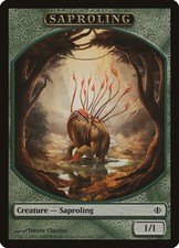 MTG 1/1 GREEN SAPROLING TOKEN 9 - SHARDS OF ALARA ALA